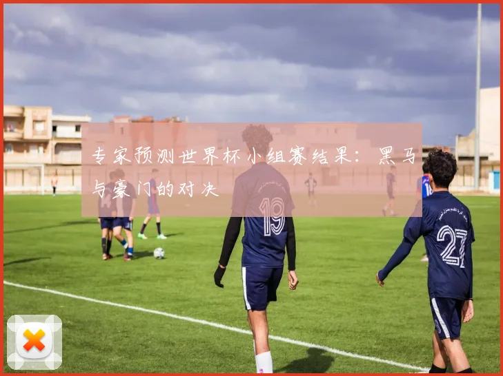 专家预测世界杯小组赛结果:黑马与豪门的对决